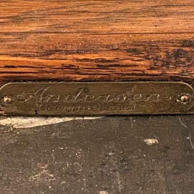 Early 20th Century Hoosier Oak Kitchen Cabinet