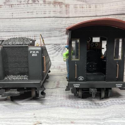 Aristo Craft Trains G scale Rogers steam locomotive train & sound tender Pennsylvania railroad #201