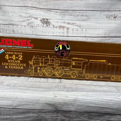 Lionel G scale “Chessie System” #5106 4-4-2 steam locomotive and tender