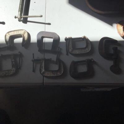 O835 Large Grips & Clamps Lot