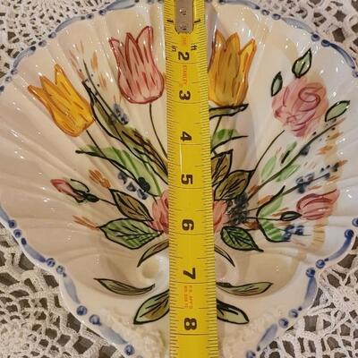 Lot 12: Blue Ridge Pottery Celery Dish - Relish Dish - Serving Dishes