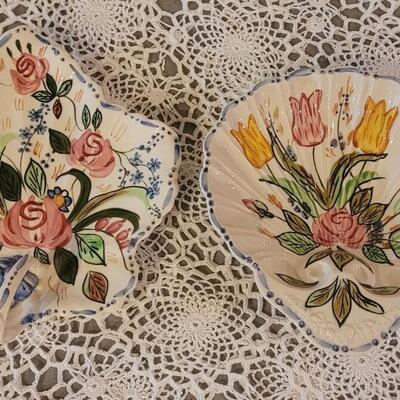 Lot 12: Blue Ridge Pottery Celery Dish - Relish Dish - Serving Dishes