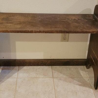 Lot 18: Antique Book Shelf