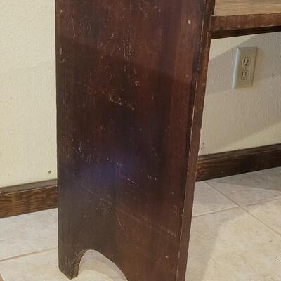 Lot 18: Antique Book Shelf
