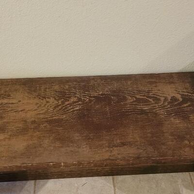Lot 18: Antique Book Shelf