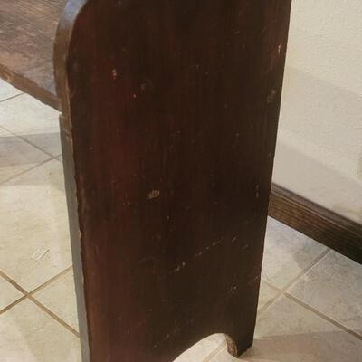 Lot 18: Antique Book Shelf