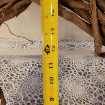 Lot 20: Large & Small Pine Cones and Grapevine Wreaths