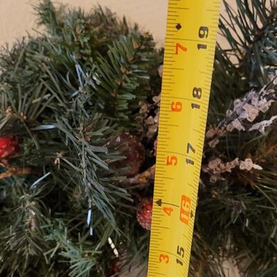 Lot 22: Christmas Wreath with Metal Bells