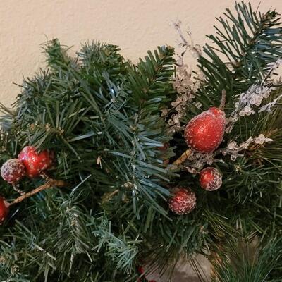 Lot 22: Christmas Wreath with Metal Bells