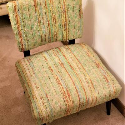 Lot #291  VERY Cool Mid-Century Modern Side Chair - all original and in GREAT condition