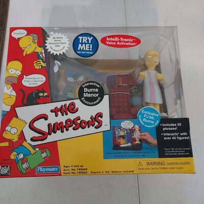 X 112 pJ Mr. BURNS,  The Simpsons