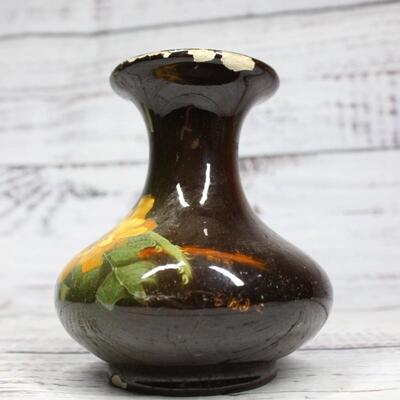 Vintage Wellen Small Pottery Decorative Flower Vase