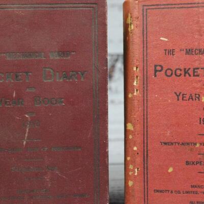 Antique Lot of Pocket Books