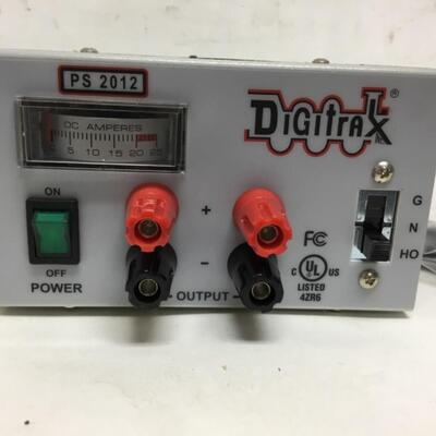 Digitrax Model Train Command Control Station Regulated Power Supply Box PS2012