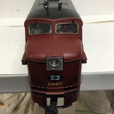 Railway Express Agency G scale Alco FA-1 Lehigh Valley diesel locomotive REA22007