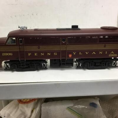Aristocraft ALCO FA-1 G scale PRR Tuscan 5-stripe diesel locomotive Train ART-22006