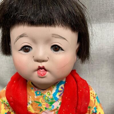 Variety Lot of 3 Ethnic Asian Dolls