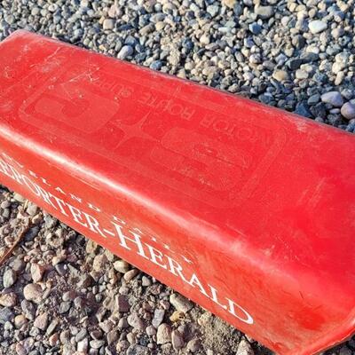 Lot 39: Vintage Loveland Reporter Herald Newspaper Cubby