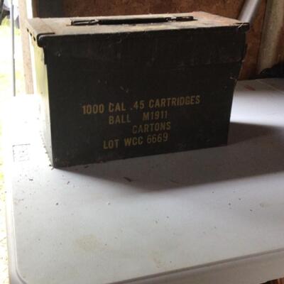 O846 Military Ammunition Box