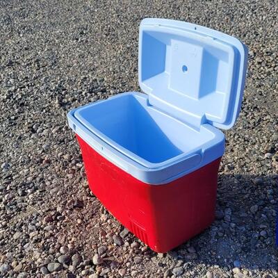 Lot 41: (2) Coolers RED AND BLUE Options
