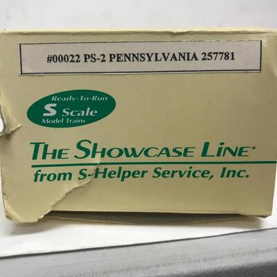 S Scale The Showcase Line PS-2 Covered Hopper #00022 Pennsylvania 257781 Model Train