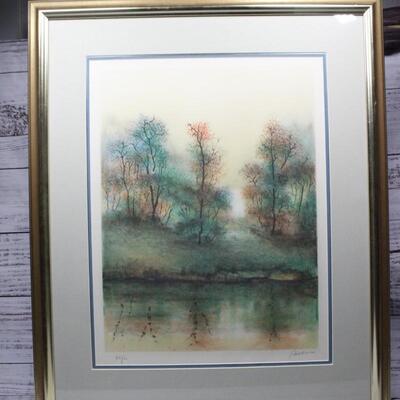 Set of 3 Artist Antonio Rivera Signed and Numbered Lithographs