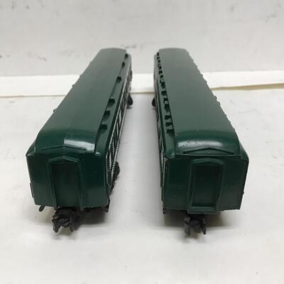 S Gauge American Flyer set of 2 coaches