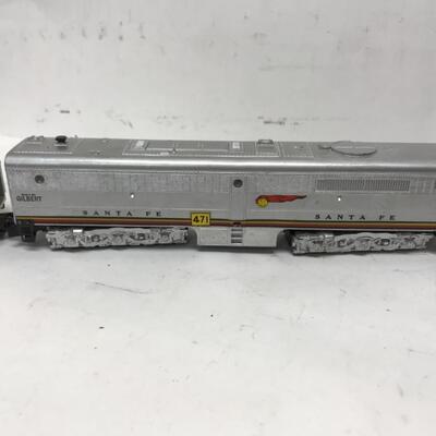 S Gauge American Flyer Santa Fe A-B-A diesel locomotive set