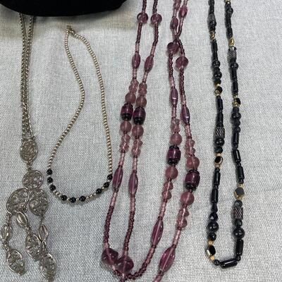 Variety Lot of 7 Beaded Style Necklaces