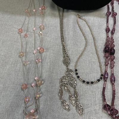 Variety Lot of 7 Beaded Style Necklaces