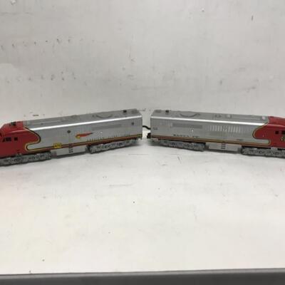 S Gauge American Flyer diesel locomotive A units