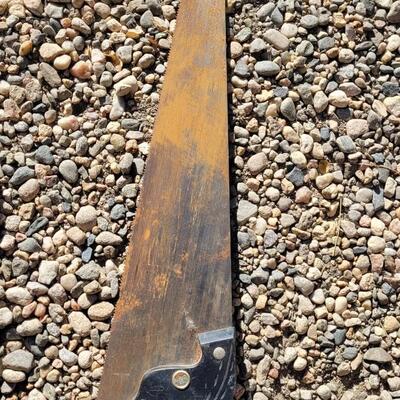 Lot 54: (3) Vintage Farm Hand Saws
