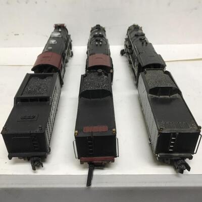 S Gauge American Flyer 4-6-2 steam locomotives and tenders