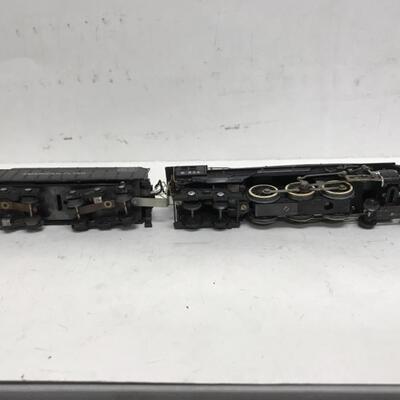 S scale American Flyer 4-6-4 NYC locomotive and tender