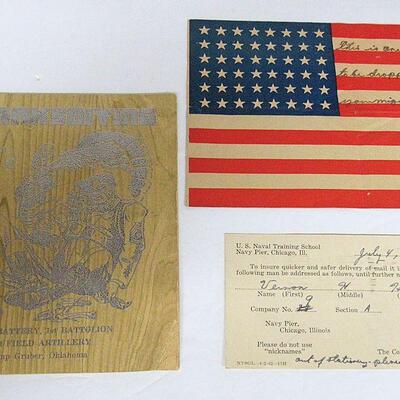 Vintage WWII Paper Ephemera Lot Of Interesting Stuff