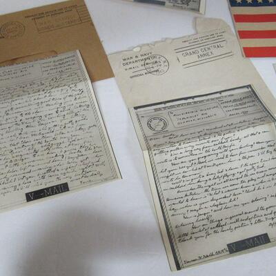 Vintage WWII Paper Ephemera Lot Of Interesting Stuff