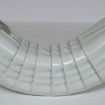 Hardware Set and Curved Downspout Piece, Unused