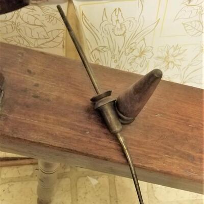 Lot #293  Antique Spinning Wheel - 13 spokes