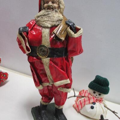 Holiday Items - Santa - Snowmen - Reindeer Made In Japan