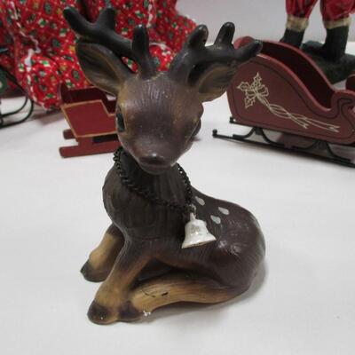 Holiday Items - Santa - Snowmen - Reindeer Made In Japan