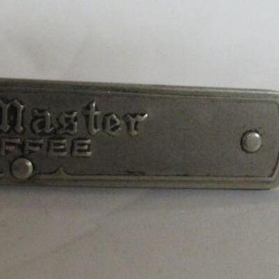 Vintage Old Master Coffee Pocket Knife, W&H Co, NJ, USA