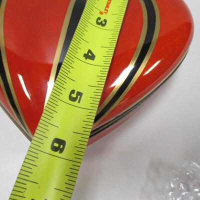 Large Chamart Limoges Heart Shaped Trinket Box