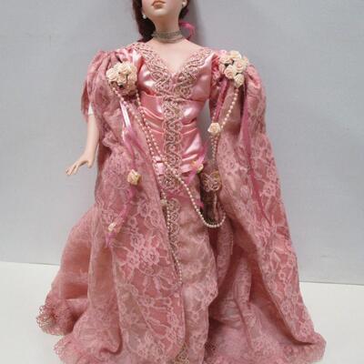 Vintage Collectible Dolls Two Numbered Dolls (One - The San Francisco Music Box Company Doll)