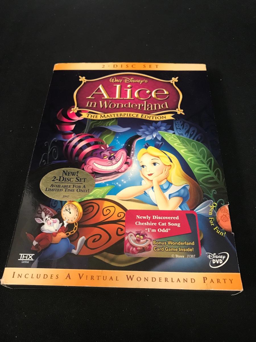 Alice in Wonderland (DVD, 2004, 2-Disc Set, The Masterpiece Edition) for  sale online