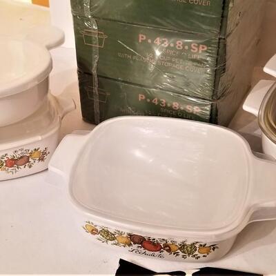Lot #306  Large Lot of Old New Stock Corning War - Spice of Life