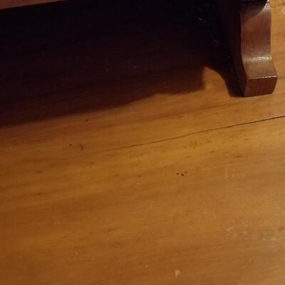 Lot #308  Vintage Child's Dresser with Beveled Mirror