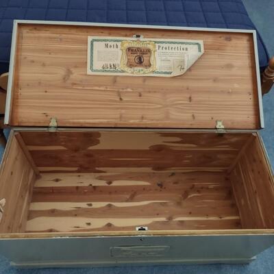 Lot 327: The Franklin Hope Chest By Franklin Shocked Company