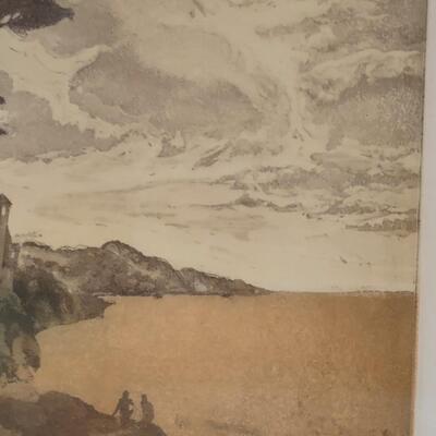 Lot 330: "Evening Coast" Signed & Numbered Print by Hank Laventhol w/ COA