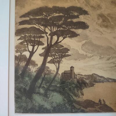 Lot 330: "Evening Coast" Signed & Numbered Print by Hank Laventhol w/ COA