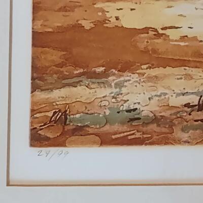 Lot 331: "Laguna Luminosa", by Al Sandler, Signed and Numbered w/COA